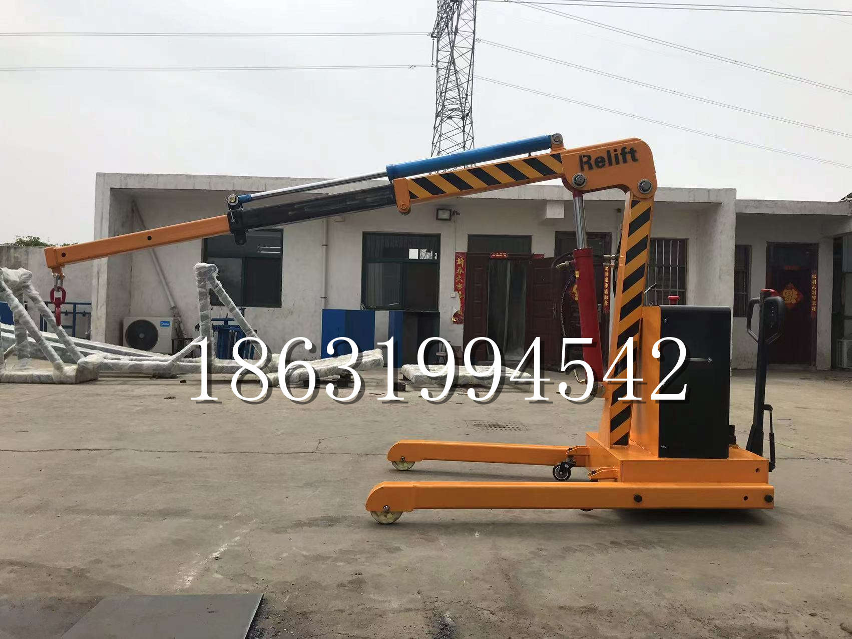 南庄乡久征定做3吨三轮随车吊 农用园林绿化移树吊 平板工程用小吊机